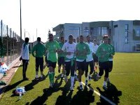 Sélection nationale : 19 joueurs présents à la première séance d'entraînement des Verts