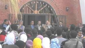 أساتذة يشلون جامعة أحمد دراية بأدرار ويطالبون بتدخل الطاهر حجار