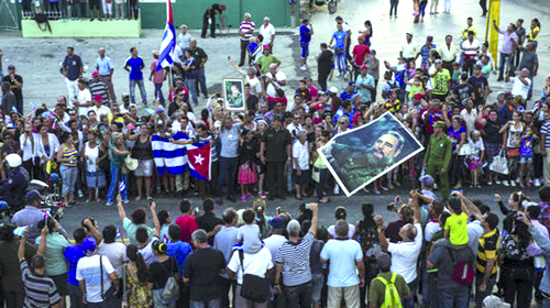 Pour Fidel, un «périple des cendres» à travers Cuba