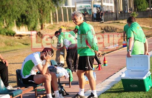L'entraînement d'hier matin à la loupe