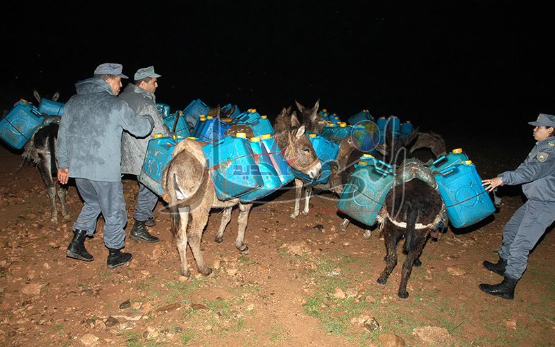 إحباط محاولة تهريب أزيد من 1600 لتر من الوقود في الوادي