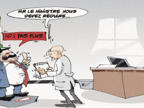 Les ministres ont réduit leurs salaires de 10%