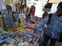 La manipulation des produits pyrotechniques est dangereuse