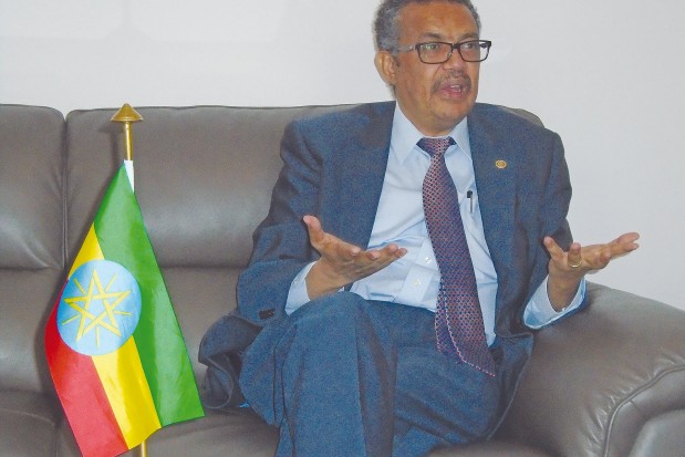 L'Afrique derrière son candidat éthiopien Tedros Adhanom
