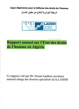 Rapport annuel sur l’Etat des droits de l’homme en Algérie en 2016