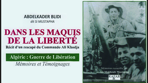 Sortie des Mémoires de Abdelkader Blidi, dit Si Mustapha aux éditions Rafar