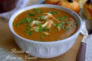 الحريرة الجزائرية بالخضار