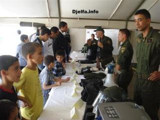 الدرك الوطني يعرض المهام وفرص الانضمام/ اختتام فعاليات الأبواب المفتوحة للدرك الوطني بالجلفة