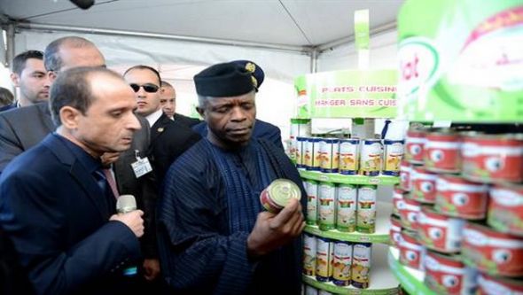 نائب رئيس نيجيريا يزور مزرعة الإخوة بلاط ببوفاريك (البليدة)