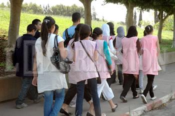 La surprenante marche des lycéens