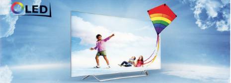 Premier téléviseur Oled Curved en vedette
