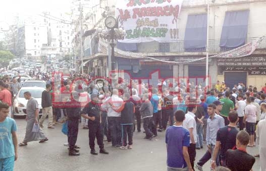 MCA : Les indignés ont manifesté leur colère à Bab El Oued et réclament du changement