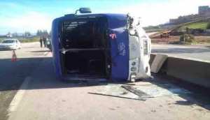 10 جرحى في انحراف حافلة لنقل المسافرين بالجلفة