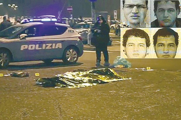 Le Tunisien Anis Amri abattu dans une fusillade à Milan