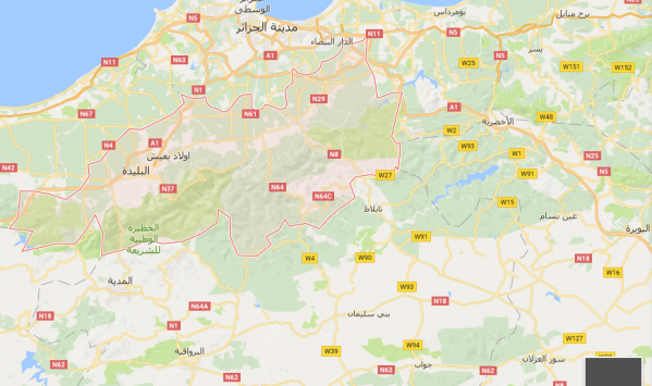 هزة أرضية تضرب حمام ملوان بالبليدة