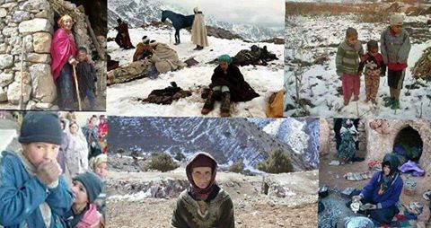 Pensée en ce moment du froid a nos cousin de L'Alas Marocain.