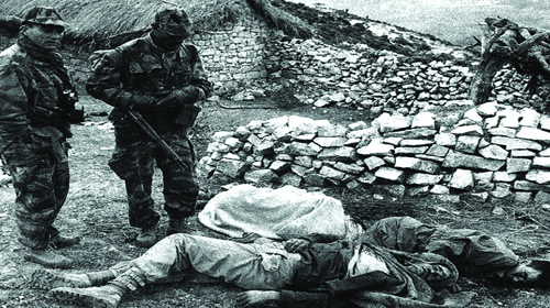 La bataille de Djebel Mongorno