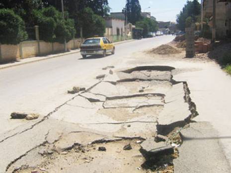 Cité Mokhtari : les habitants réclament l'aménagement urbain