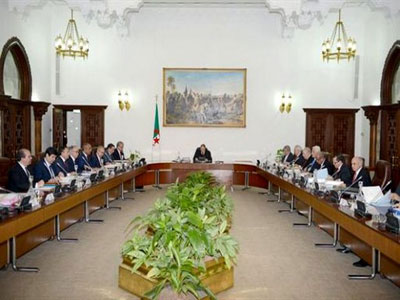 Réunion du Conseil des ministres