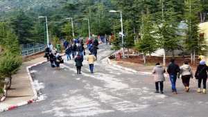 المحطة المناخية لتيكجدة (البويرة) تعيش على وقع احتفالات رأس السنة الميلادية