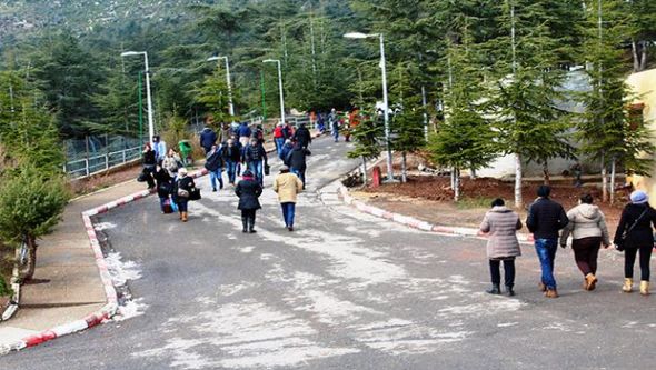 المحطة المناخية لتيكجدة (البويرة) تعيش على وقع احتفالات رأس السنة الميلادية