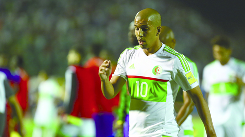 Les Verts au Gabon sans Feghouli et Medjani