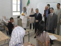 M. Benbouzid donne à partir de Biskra le coup d'envoi des épreuves du baccalauréat 2012