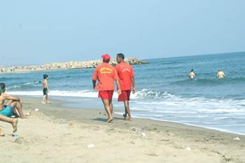 La Protection civile veille au grain