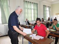 Premier jour de l'examen