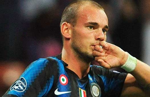 Inter Milan : Sneijder dans les plansdes deux clubs de Manchester
