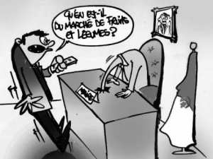 Le projet de marché aux fruits et légumes est-il fictif '