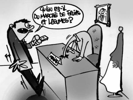 Le projet de marché aux fruits et légumes est-il fictif '