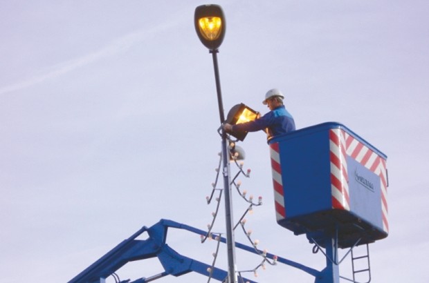 L'éclairage public utilisé nuit et jour