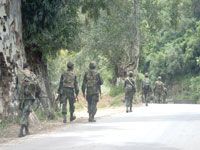 Vaste déploiement militaire en Kabylie