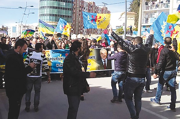 Marches du MAK et des interpellations