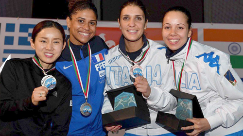 Mondial-2017 de fleuret dames (3e étape - par équipes)