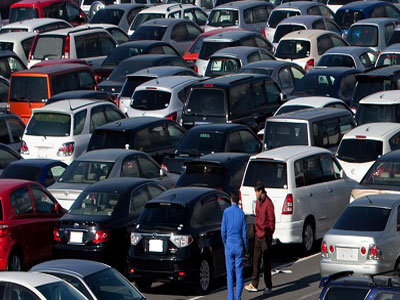 Marché des véhicules d'occasion