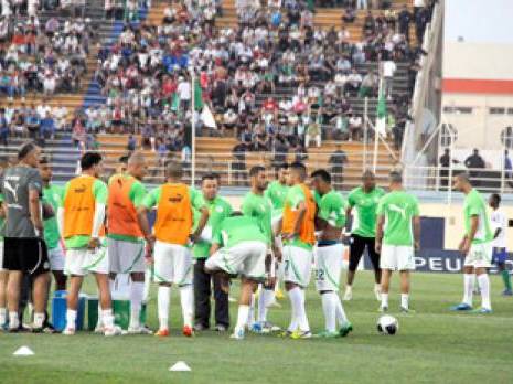 Serein, le groupe Algérie déborde d'ambition