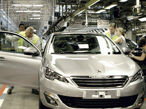 Projet d'usine Peugeot