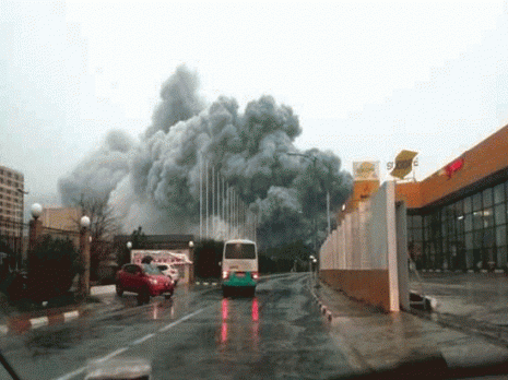 Incendie à Panasonic Algérie