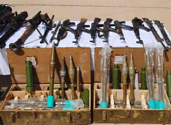 22 armes lourdes saisies à Tamanrasset