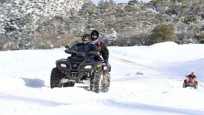 Neige sur les hauteurs de Batna