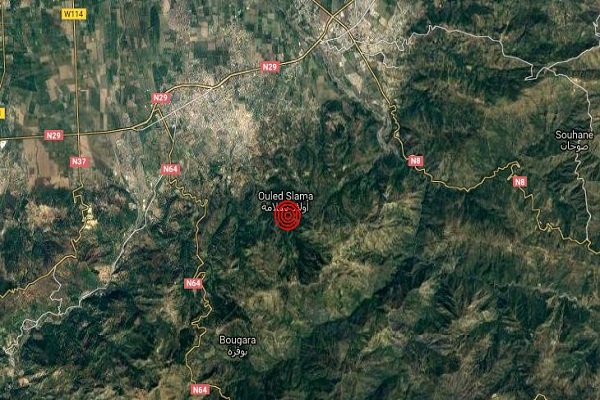 هزة أرضية بقوة 3.3 درجات بالبليدة