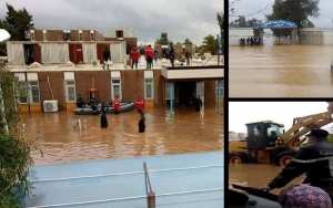 غرق مستشفى في معسكر.. و «الحماية» تجلي المرضى بالقوارب