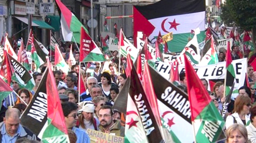 Manifestations à Madrid pour la libération des prisonniers politiques sahraouis