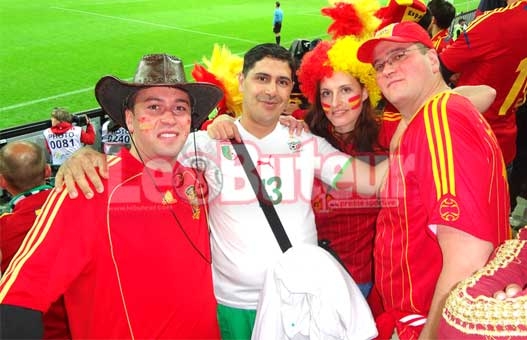 Euro 2012 : Des Espagnols ont scandé le nom... de Feghouli !