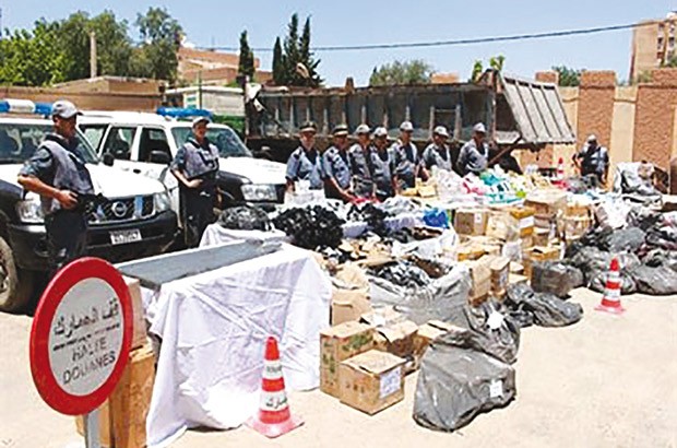 Baisse de la contrebande en 2016