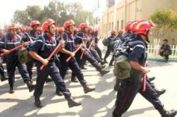 الحماية المدنية بعنابة تقوم بمناورة في المنطقة الصناعية ببرحال