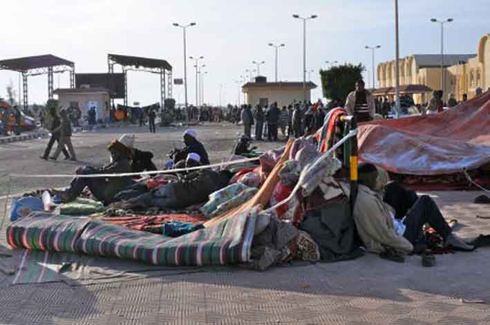 Financement des camps de migrants libyens
