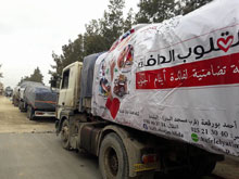 Une caravane d'aide est allée à leur rencontre / Orphelins et veuves du Sud